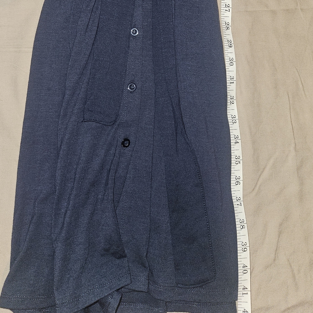 NWT LulaRoe Navy blue Ellie dress szM - Picture 6 of 8